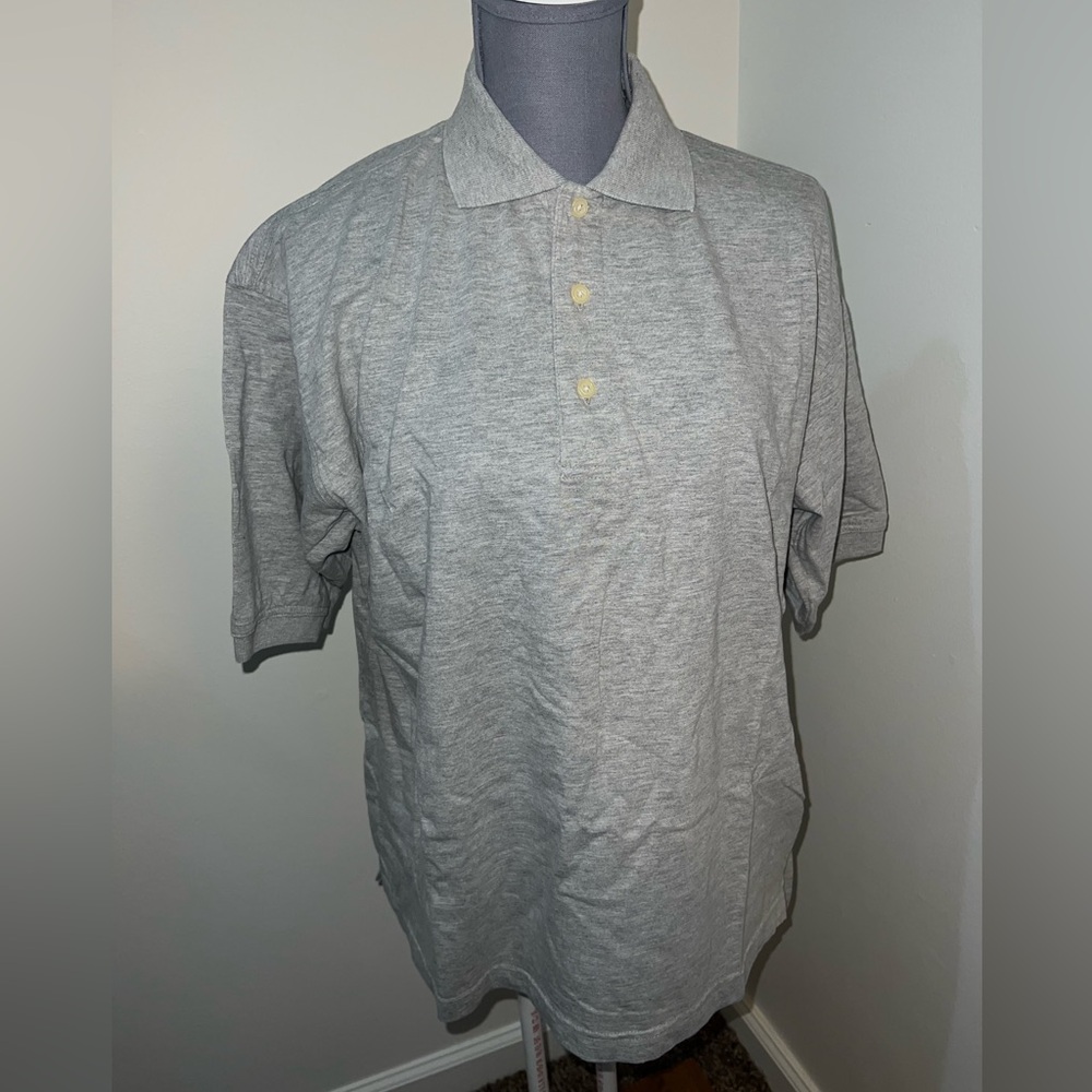 Men's Gray Polo Shirt